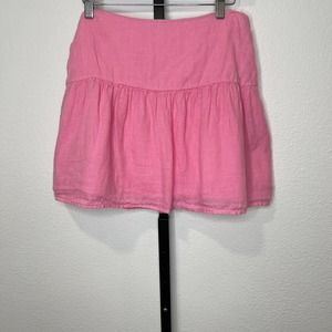 Vineyard Vines Linen Mini Skirt Size 4